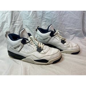 Nike Air Jordan 4 Retro Columbia Legend White/Blue Sneaker 314254-107